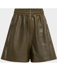 Co. - Leather Mbat Shorts - Lyst