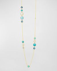 Freida Rothman - Shades Of Hope Long Chain Multi-Stone Necklace - Lyst