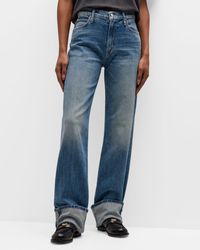 Mother - The Duster Skimp Cuff Jeans - Lyst