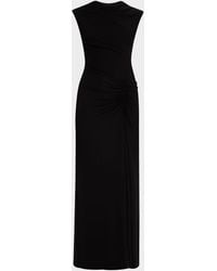 Jonathan Simkhai - Acacia Sleeveless Gathered Midi Dress - Lyst