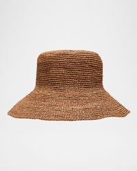 Rag & Bone - Jade Raffia Bucket Hat - Lyst