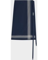 Vince - Handkerchief Wrap Skirt - Lyst