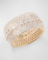 Lana Jewelry - Curved Mega Flawless Diamond Cigar Ring, Size 7 - Lyst