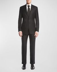 Giorgio Armani - Soft Basic Two-piece Suit, Black - Lyst
