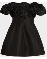 Acler - Trusley Off-The-Shoulder Mini Dress - Lyst