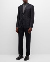Brioni - Tonal Plaid Wool Suit - Lyst