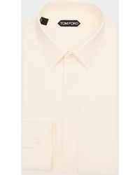 Tom Ford - Apos;S Tonal Polka Dot Lyocell Dress Shirt - Lyst