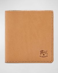 Il Bisonte - Slim Bi-fold Leather Wallet - Lyst