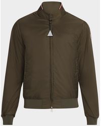 Moncler - Apos;S Reppe Nylon Collar-Logo Full-Zip Jacket - Lyst
