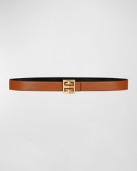 Givenchy - 4G Reversible Leather Belt - Lyst