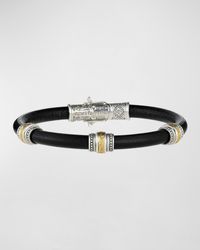 Konstantino - Phidias Leather Cord Bracelet - Lyst