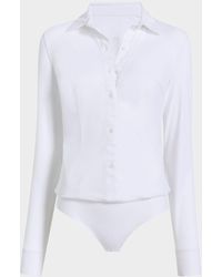 Commando - Classic Ribbed Button-Down Bodysuit - Lyst