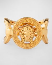 Versace - Medusa 95 Brass Ring - Lyst