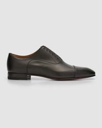 Christian Louboutin - Greggo Lace-up Leather Dress Shoes - Lyst