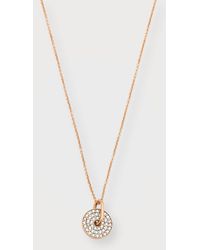 Ginette NY - Mini Diamond Donut On Chain Necklace - Lyst