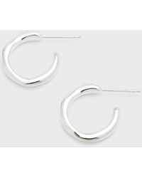 Ippolita - Squiggle Mini Hoop Earrings In Sterling Silver - Lyst