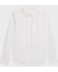 Helmut Lang - Classic Button-Down Soft Cotton Shirt - Lyst