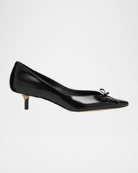 Jacquemus - 45Mm Les Escarpins Tourni Leather Pumps - Lyst