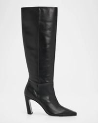 Stuart Weitzman - 85Mm Stassi Leather Knee-High Boots - Lyst