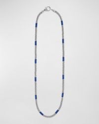 Lagos - Caviar Marine Ceramic 12-Station 3Mm Rope Necklace, 16"L - Lyst