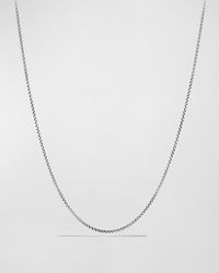 David Yurman - Baby Box Chain Necklace - Lyst