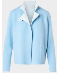 Akris - Reversible Cashmere Single-Breasted Jacket - Lyst