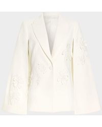 Ramy Brook - Rosalinda Embellished Cape Jacket - Lyst