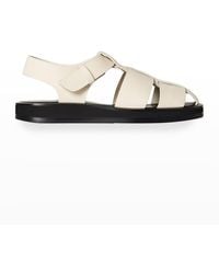 The Row - Fisherman Woven Sporty Sandals - Lyst