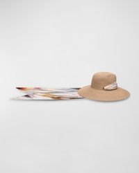 Eugenia Kim - Cassidy Paper Straw Large-Brim Hat - Lyst