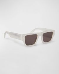 Palm Angels - Palisade Shimmery Acetate Rectangle Sunglasses - Lyst