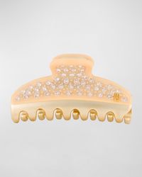 Alexandre De Paris - Swarovski Crystal Acetate Jaw Hair Clip - Lyst