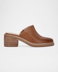 Frye - 65Mm Kate Leather Mules - Lyst