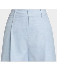 Generation Love - Sena Chambray Suiting Shorts - Lyst