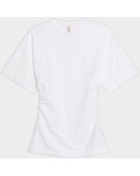 Ak Studio - Fitted Longline T-Shirt - Lyst
