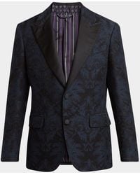 Etro - Damask Peak Lapel Evening Jacket - Lyst