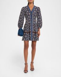 shoshanna heart-embroidered illusion mini dress Cherry Kiss Strapless Diamond Heart Mini Dress