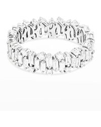 Suzanne Kalan - 18k Diamond Shimmer Collection Eternity Ring - Lyst