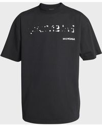 Balenciaga X Rated Large Fit T-shirt in Black for Men | Lyst