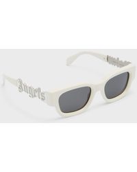 Palm Angels - Posey Acetate & Metal Square Sunglasses - Lyst