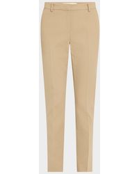Lafayette 148 New York - Manhattan Cotton Twill Cigarette Pants - Lyst