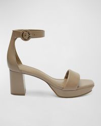 Bernardo - Carla Leather Ankle-strap Sandals - Lyst