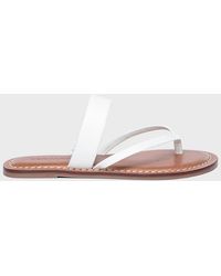 Bernardo - Leia Flat Thong Sandals - Lyst