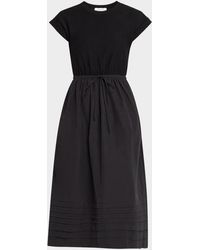 La Ligne - T-Shirt Dress With Shirring - Lyst