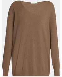 The Row - Phef Cotton-Cashmere Ribbed Top - Lyst