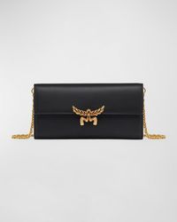 MCM - Laurel Leather Wallet On Chain - Lyst