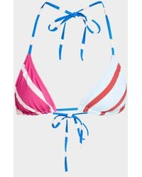 Solid & Striped - The Iris Stripe Bikini Top - Lyst