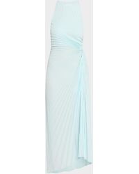 A.L.C. - Reagan Pleated Midi Dress - Lyst