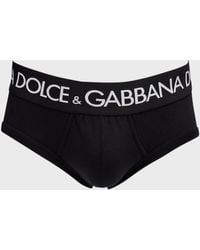 Dolce & Gabbana - 2-Pack Maxi-Logo Briefs - Lyst