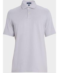 Peter Millar - Albatross Cotton Piqué Polo - Lyst