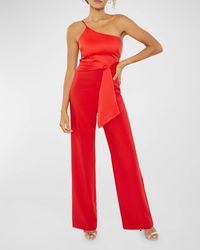 Likely - Yara Tailored One-Shoulder Jumpsuit - Lyst
